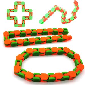 Іграшка для зняття стресу у формі зміїного ланцюга WKS ⁇ A ⁇ CUCH