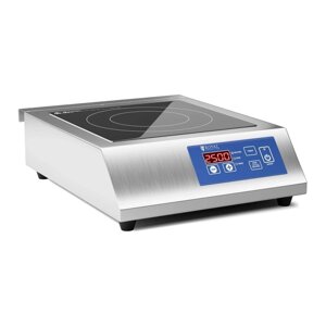 Індукційна табличка - 3500 W - 26 см - світлодіодний дисплей Royal Catering EX10011392 плита