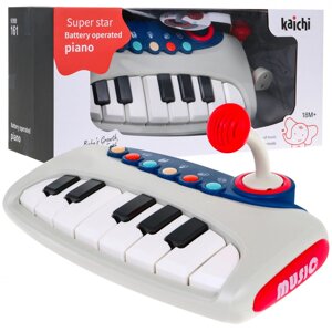 Інтерактивна клавіатура з мікрофоном для дітей 18 м+ Музична іграшка Піаніно + навчання гри