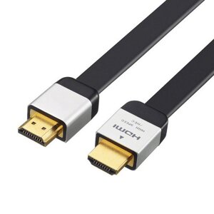 Кабель HDMI HWD-2.0-3M Висока швидкість Flat HDMI з Ethernet 3 метри