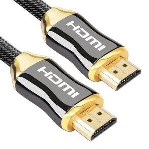Кабель HDMI HX-3-3M-BLACK HDMI 2.0 преміум 3 метри 4K@60 гц 3D 48 бітів