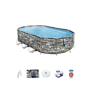 Каркасний басейн 610 см x 366 см x 122 см, Power Steel Swim