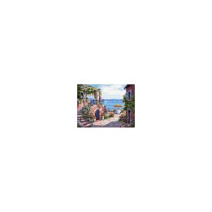 Картина за номерами Тосканська тераса 40х50 Холст + Фарби + Пензлі