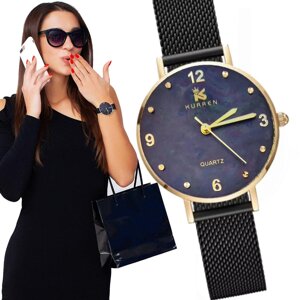 Класичний жіночий годинник Kurren ZEGARKI_wks A-1252/5905143347546