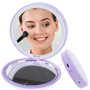 Косметичне дзеркало для макіяжу зі світлодіодною підсвіткою