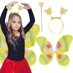 Костюм метелики для дітей 3в1 WKS PARTY LW-1023_TY