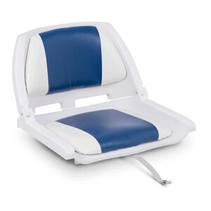 Кресло для лодки - 45x51x38 см - белый и синий MSW EX10061631 Лодки
