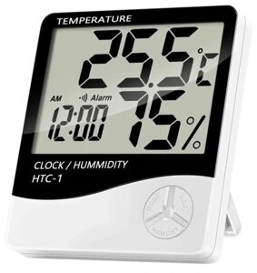 Метеостанція термометр гігрометр жк годинник Aptel AG246A