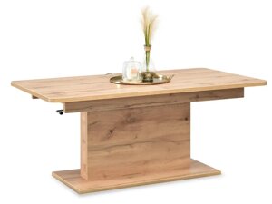 Багатофункціональний стіл із лавою з дуба пристойно для вітальні, регульована висота