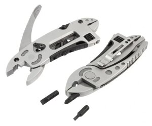 Мультитул сталеві плоскогубці кишенькові ножі гайкові ключі Aptel AG486