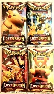 Набір колекційних карт Foteleamo Pokemon Cards Sachet Lost Origin 10 Kart