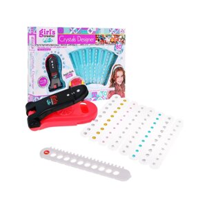 Набір наклейок зі стразами для дітей 6+ Креативна іграшка для волосся й нігтів