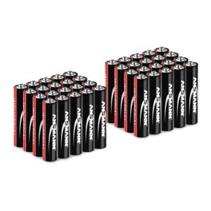 Набір промислових батарей - Alkaline - 1,5 у - AAA - LR03 - 40 pcs. Ansmann EX18000361 акумулятори та батареї