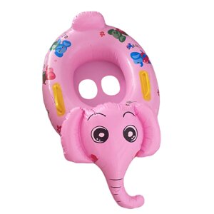 Надувний плавальний понтон для дітей рожевий слон 70 см FDJ NO. 1237-8_RrusheOWY / 5905398018673 / NO. 68012