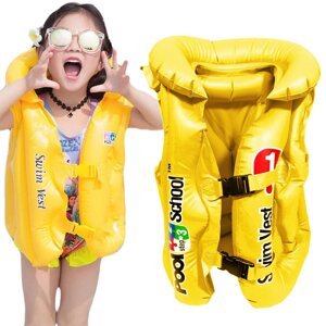 Надувний рятувальний жилет для дітей жилет для навчання плавання FDJ NO. 68141_TY