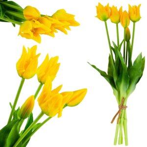 Нарцис букет 3 шт. штучні квіти декоративні нарциси CV17691-3