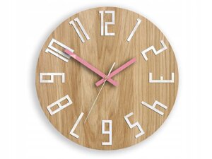 Настенные часы Seiko White, коричневые оттенки 32,50 см Бренды Европы