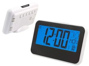 Настільний годинник будильник термометр ZG3