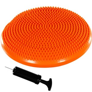 Оранжева підушка сенсорний диск 33 см берет