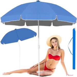 Пляжна/ садова парасолька майоріка 2 м синій Польща Malatec 10193