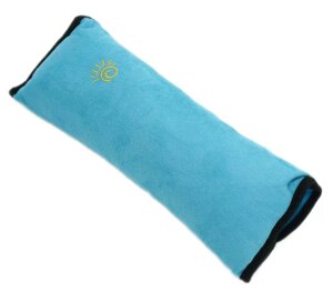 Подушка для автомобільного ременя синя AG547