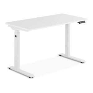 Робочий стіл з регулюванням висоти - 90 Вт - 730-1233 мм - білі Fromm & Starck EX10260279 таблиці комп'ютерів