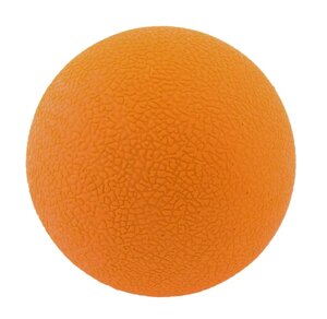Ролик масажний м'яч жовтогарячий 6 см FT40B