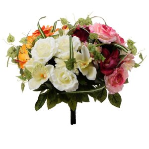 Троянда/Гербера/Орхідея — Букет X11 45 см