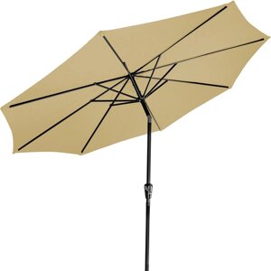 Садовий зонт 3 м, регульований наклон, біжовий