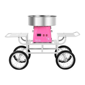 Сахарная шерстяная набор - 52 см + сахарная коляска - 2 полки Royal Catering EX18000258 Аппараты для сахарной