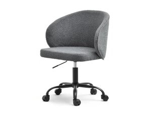 Sensi move темно-сірий поворотний крісло на чорній ніжці з регулюванням під стіл