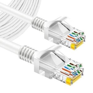 Мережевий кабель PatchCord 5E LAN, Ethernet UTP RJ45-15M