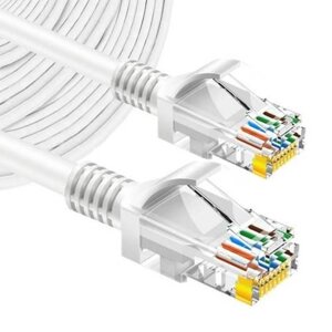 Мережевий кабель PatchCord 5E LAN, Ethernet UTP RJ45-30M