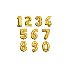 Куля цифри 106 cm "5" золотий день народження TG48095-5-G