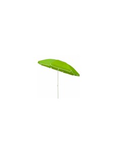 Сламана пляжна парасолька, 180 см, зелена