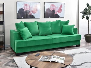 Сучасна англійська місія бібі зелений диван із подушками
