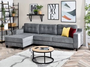 Сучасний окремішній кутовий диван для вітальні eren grey