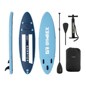 SUP Board - Вентилятор - рядок балансу - 135 кг - синій Gymrex EX10230131 Sup серфінг