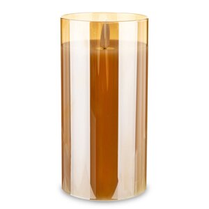 Світлодіодна свічка в склі 162601