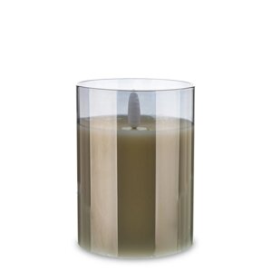 Світлодіодна свічка в склі 162602