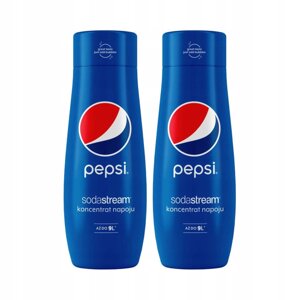 Syropa SodaStream Pepsi 2x440ml Подача води сиропу натрію
