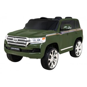 Toyota Land Cruiser Green на акумуляторі + Пульт дистанційного керування + Ящик для зберігання + EVA +