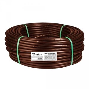 Капає трубу 16, 1,2 мм, 33см, 2,2 л / год, 100 м, WATER DRIP PRO BROWN, dswwdpb161130-220100