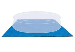 Універсальний килимок для басейну, брезентова підкладка, 472 см.