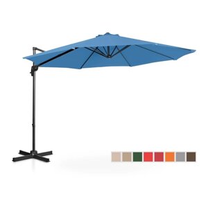 Садова парасолька висить -300 см - синій Uniprodo EX10250099 садові парасольки Німеччина