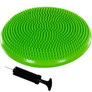 Зелена підушка sensory DISK 33 см береет