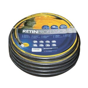 Шланг садовий Tecnotubi Retin Professional для поливу діаметр 3/4 дюйма, довжина 15 м (RT 3/4 15)