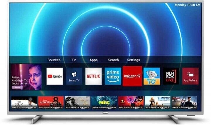 43 дюйми Philips 43PUS7535 12 (60 Гц Ultra HD Smart TV Wi-Fi T2 S2) від компанії 4-K - фото 1