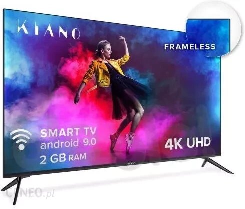 50 дюймів Телевізор Kiano Elegance TV 50 (Android 4K Smart TV) від компанії 4-K - фото 1