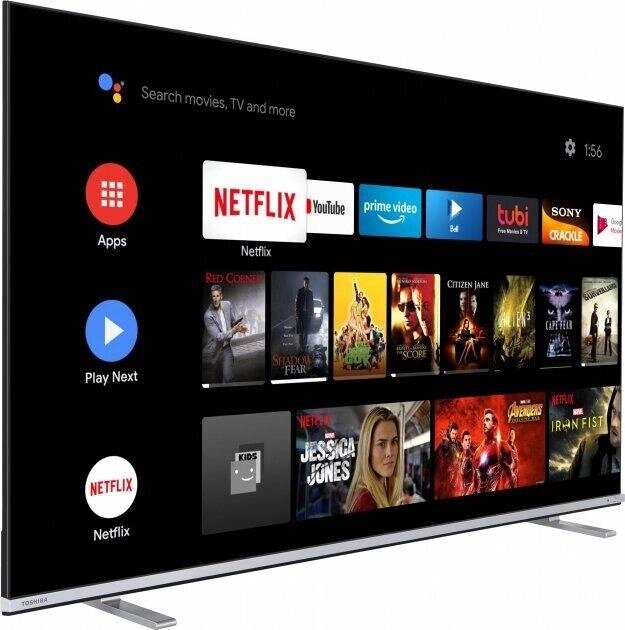 50 Дюймів телевізор Toshiba 50UL2B63DG (Smart TV Bluetooth 4K HDR) від компанії 4-K - фото 1